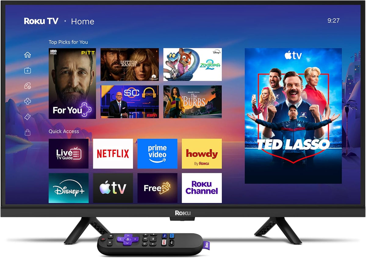 Roku 24-Inch Select Series Smart TV 2026-720p HD TV - RokuTV