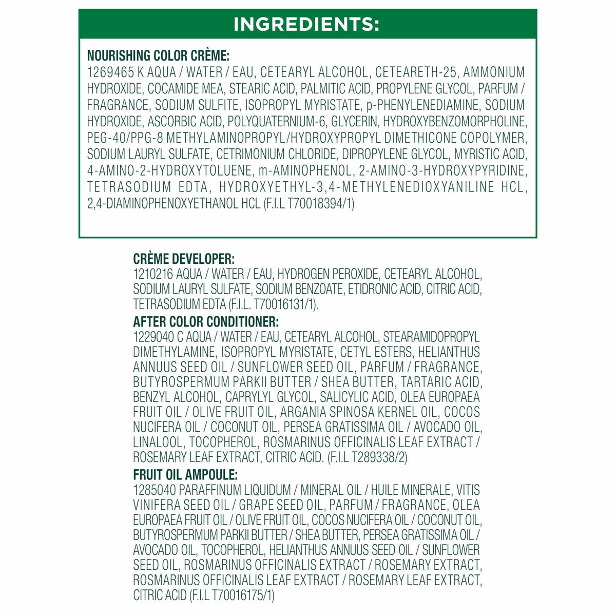 Garnier Nutrisse Ultra Crème Hair Color, Permanent Hair Dye with 100% Gray Coverage, Vegan & Cruelty-Free, 100 Extra-Light Natural Blonde (Chamomile), 2 Count