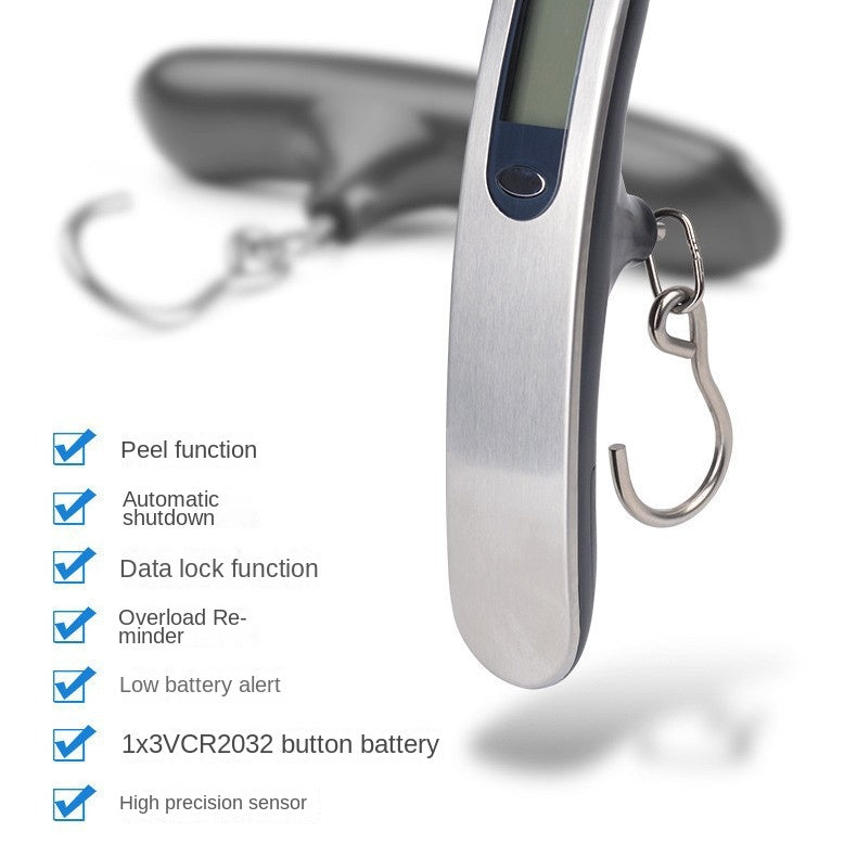Portable Outdoor Travel Luggage Scale Rechargeable Electronic Scale Handheld Weight Scale ﻿