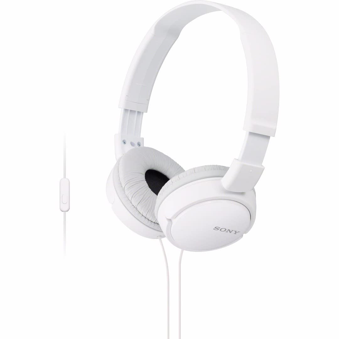 Sony ZX Series Wired On-Ear Headphones, Pink MDR-ZX110