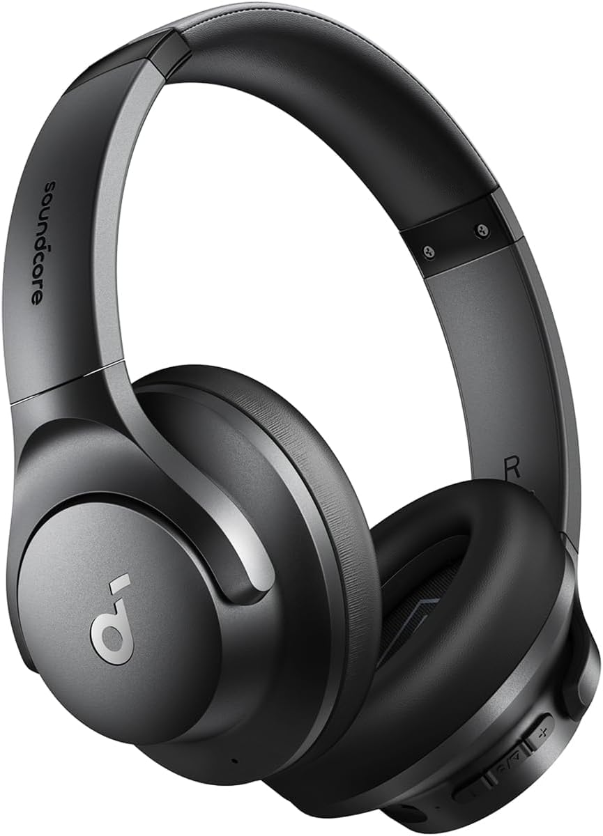 Soundcore by Anker Q20i Hybrid Active Noise Cancelling Headphones, Pink