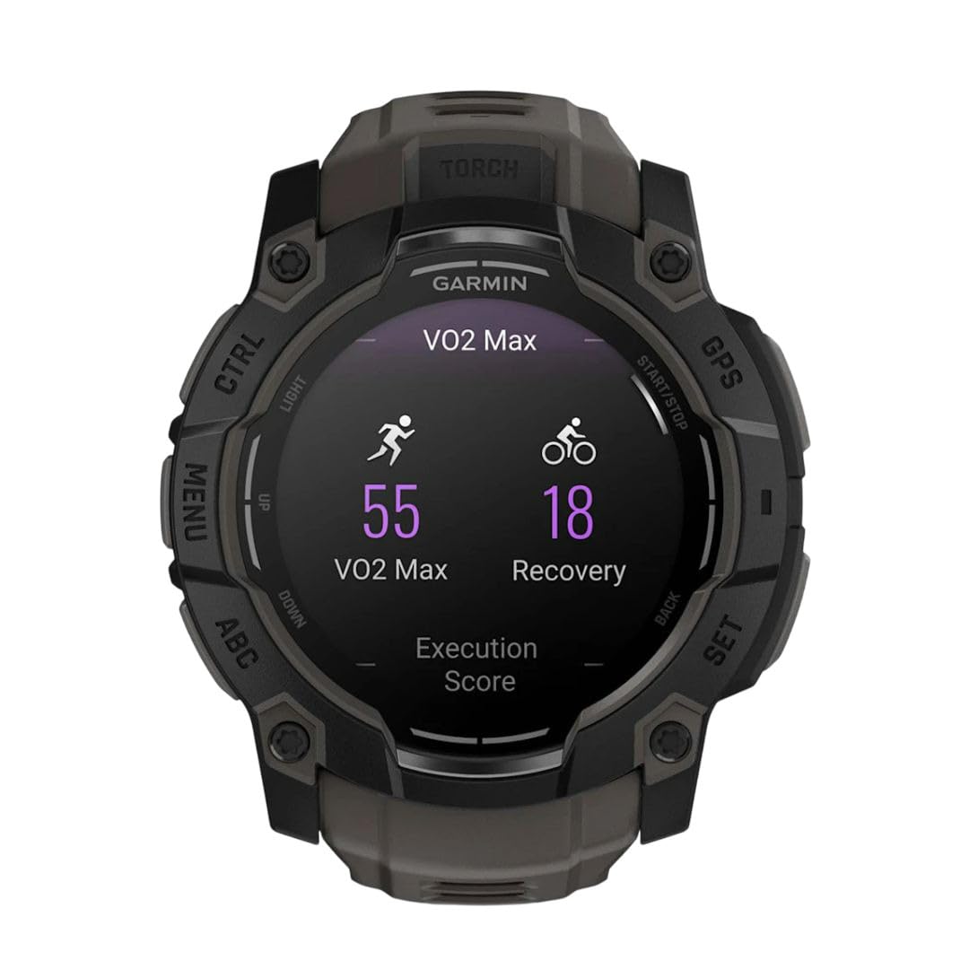 Garmin Instinct® 3 Tactical, Solar, 50mm, Black