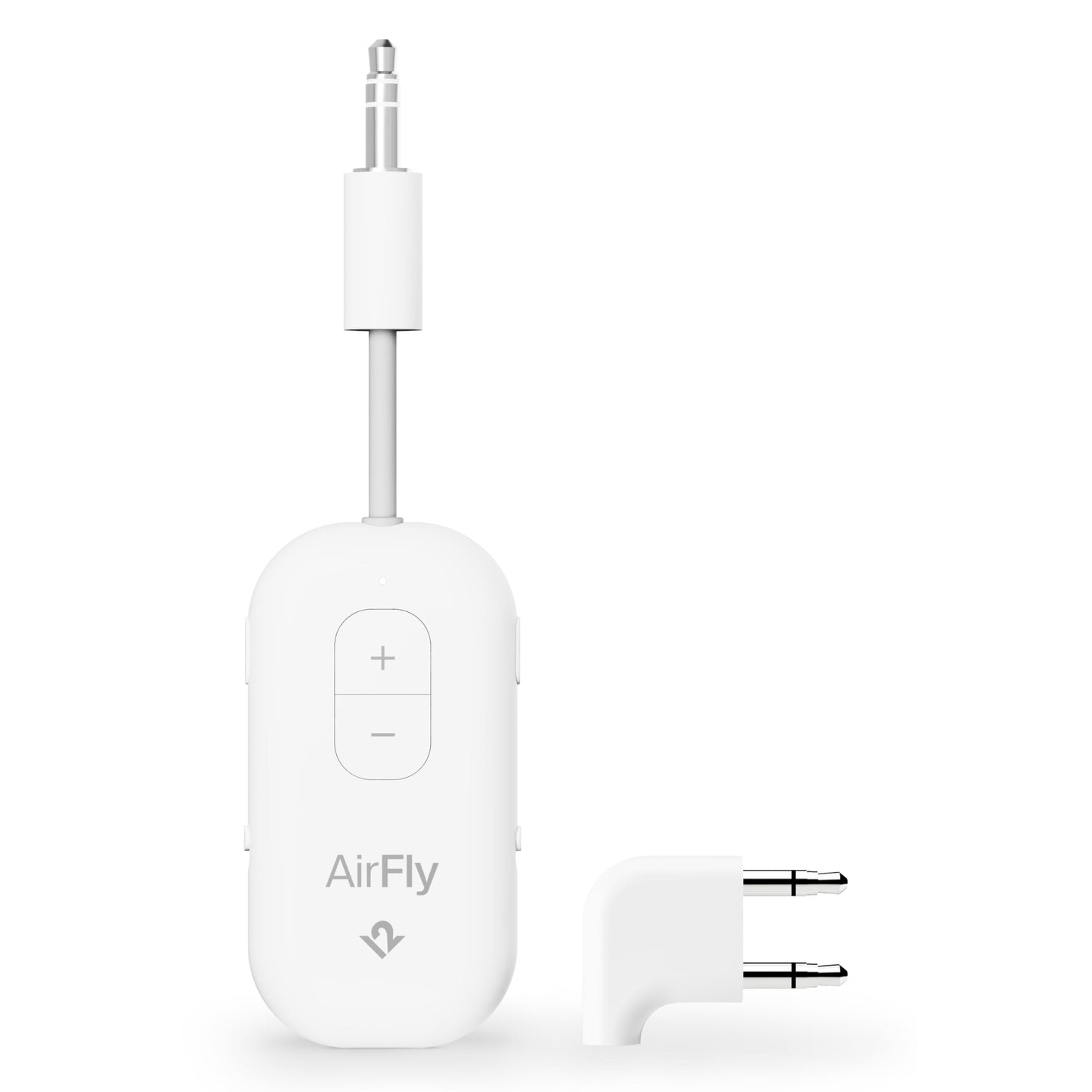 Twelve South AirFly Pro 2, Bluetooth Adapter, Pair 2 AirPods, Black Ice