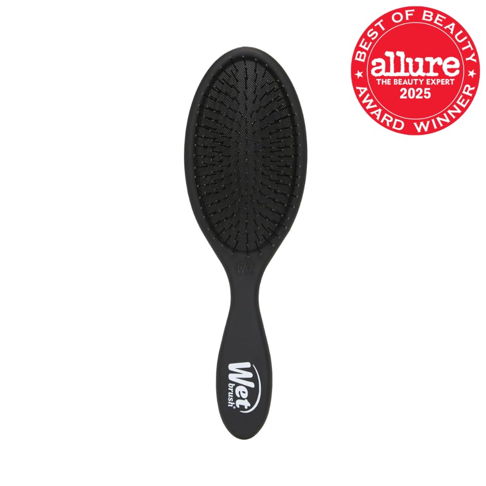 Wet Brush Original Detangler Hair Brush, Black Frost, For All Hair Textures