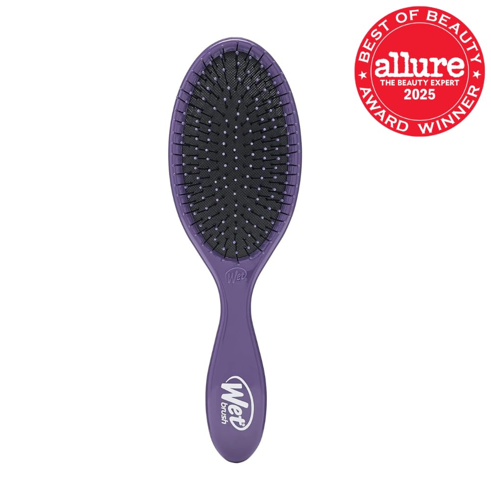 Wet Brush Original Detangler Hair Brush, Black Frost, For All Hair Textures