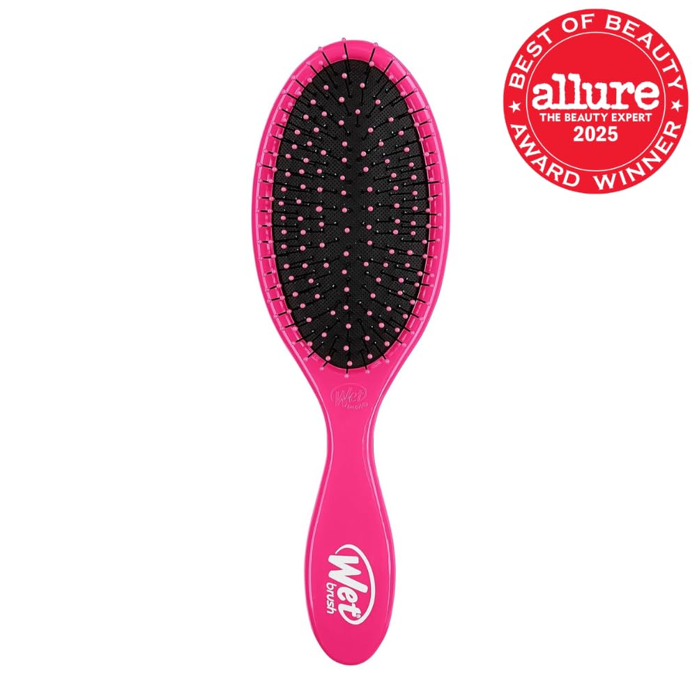 Wet Brush Original Detangler Hair Brush, Black Frost, For All Hair Textures