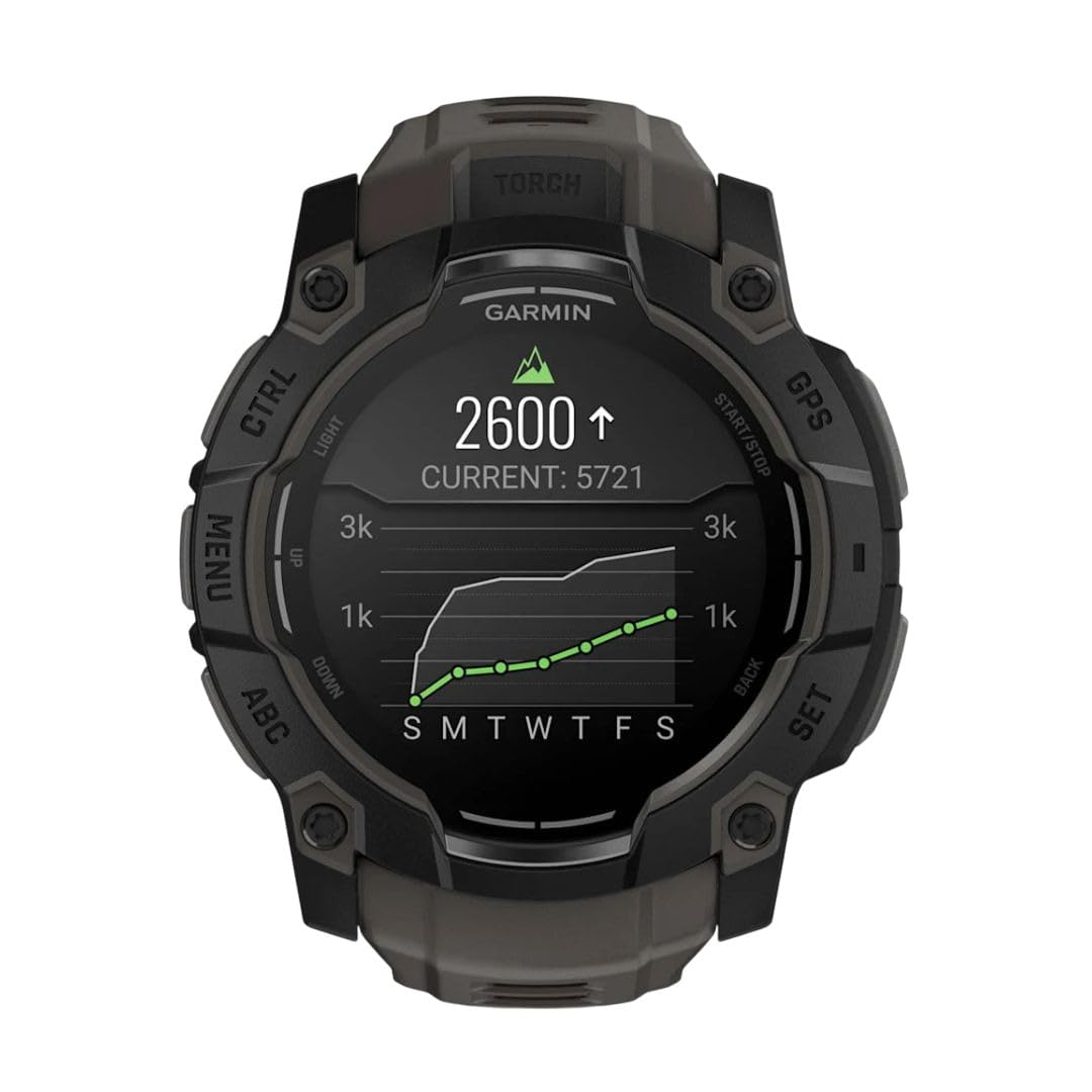 Garmin Instinct® 3 Tactical, Solar, 50mm, Black