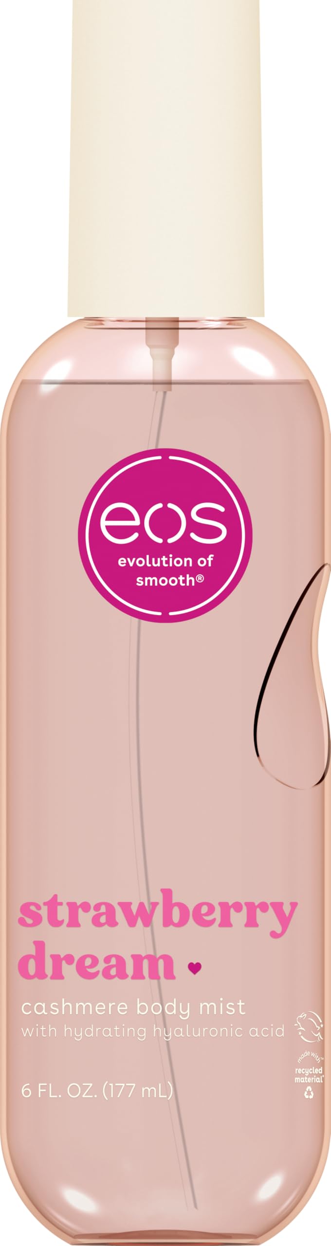 eos Cashmere Body Mist- Vanilla, Body Spray for Women, Vegan, 6 fl oz
