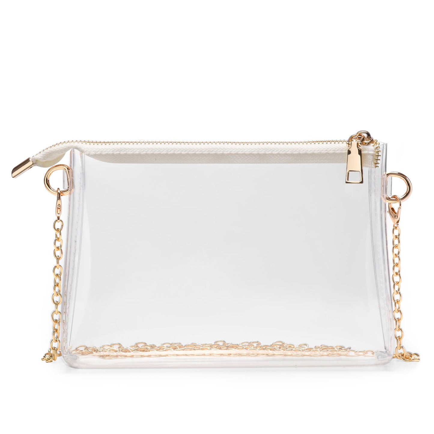 BS-VOG Clear Purse for Stadium Events, Clear Crossbody Bag for Women