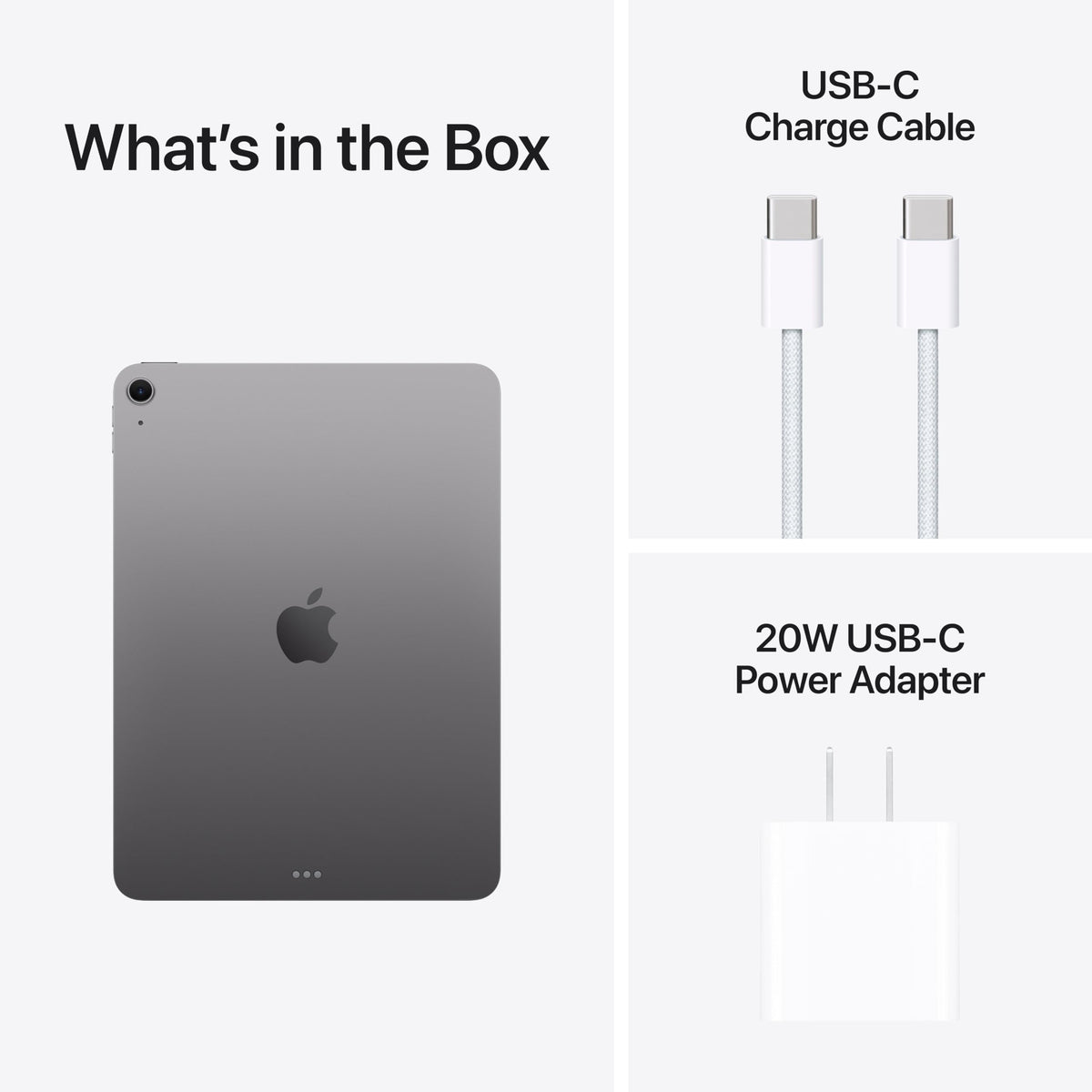 Apple iPad Air 11-inch (M4): Liquid Retina Display, 1TB, 12MP Front/Back Camera, Wi-Fi 7 with Apple N1 + 5G Cellular, Touch ID, All-Day Battery Life — Space Gray