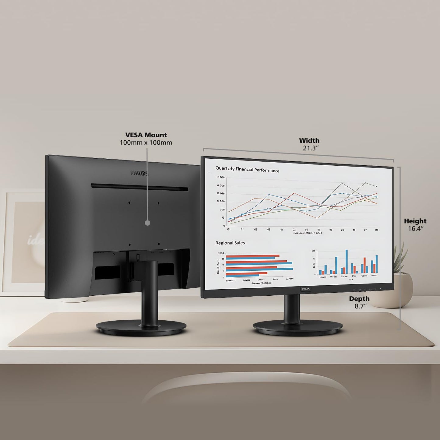 Philips 24" Gaming Monitor FHD 180Hz Overlocked IPS HDR10, 24E2G2200