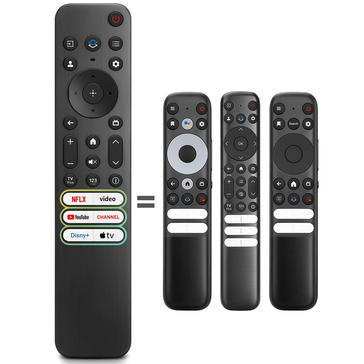 (2 Pack) Replacement Remote for Roku Box Express Player Premiere Control