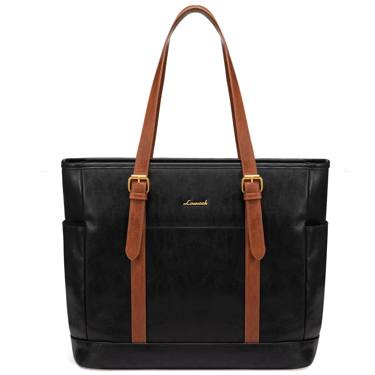 LOVEVOOK Laptop Work Tote Bag for Women,Teacher Computer Briefcase Business Shoulder Bag for Office Travel Gift