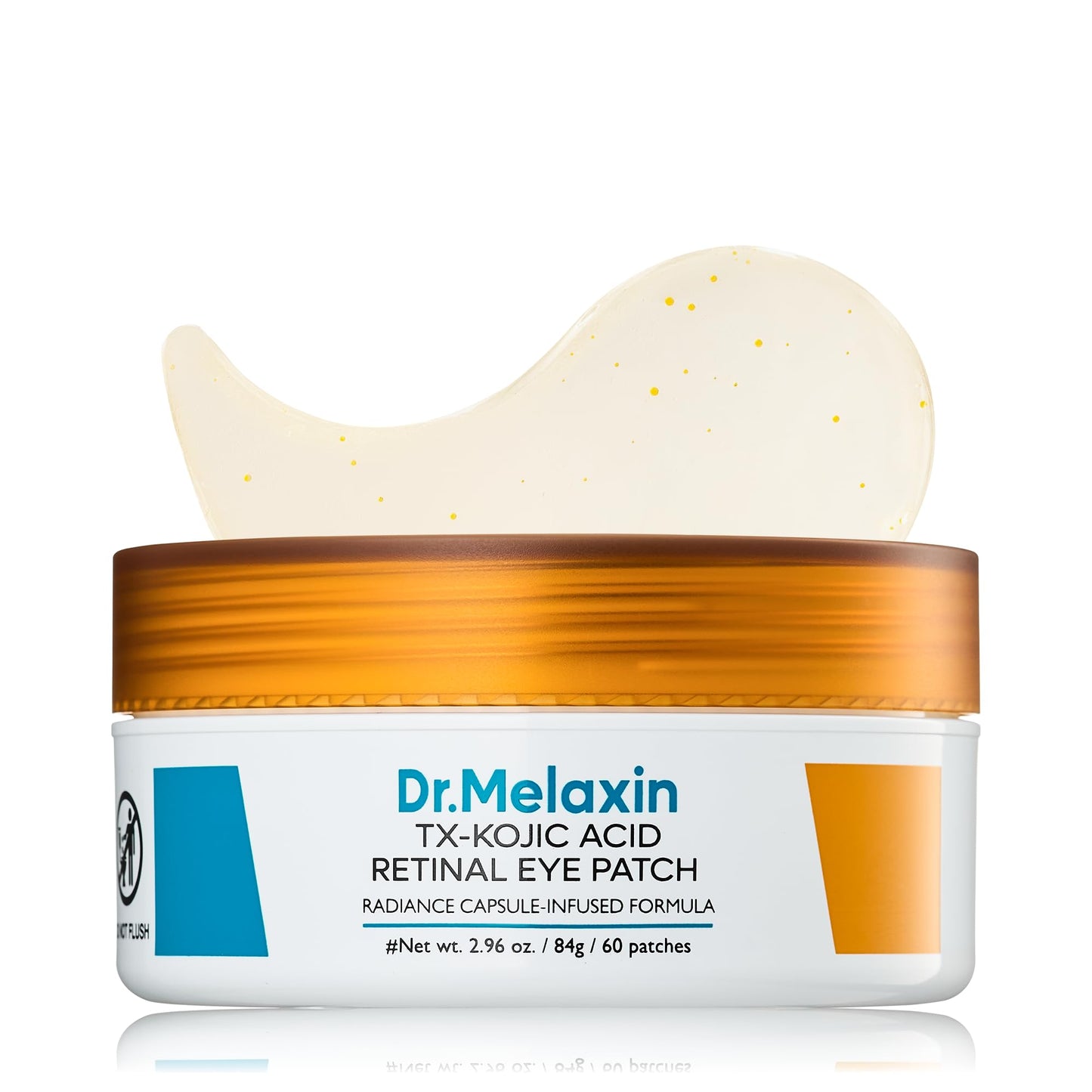 Dr.Melaxin Calcium Volume Under Eye Patches for Puffy Eyes & Dark Circles, Hydrogel Eye Mask for Wrinkles, Fine Lines & Sagging Skin, Firming Collagen Eye Patch, Korean Skin Care (60 Count)
