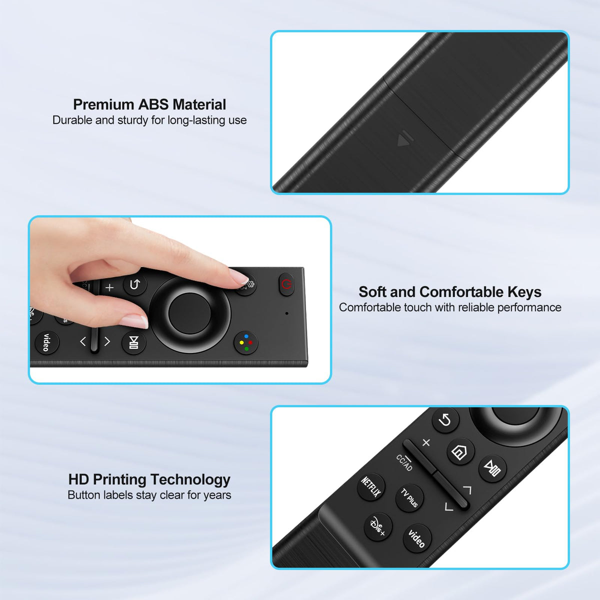 Universal-TV-Remote-Control for Samsung LG Vizio Roku TCL Hisense Sony TVs