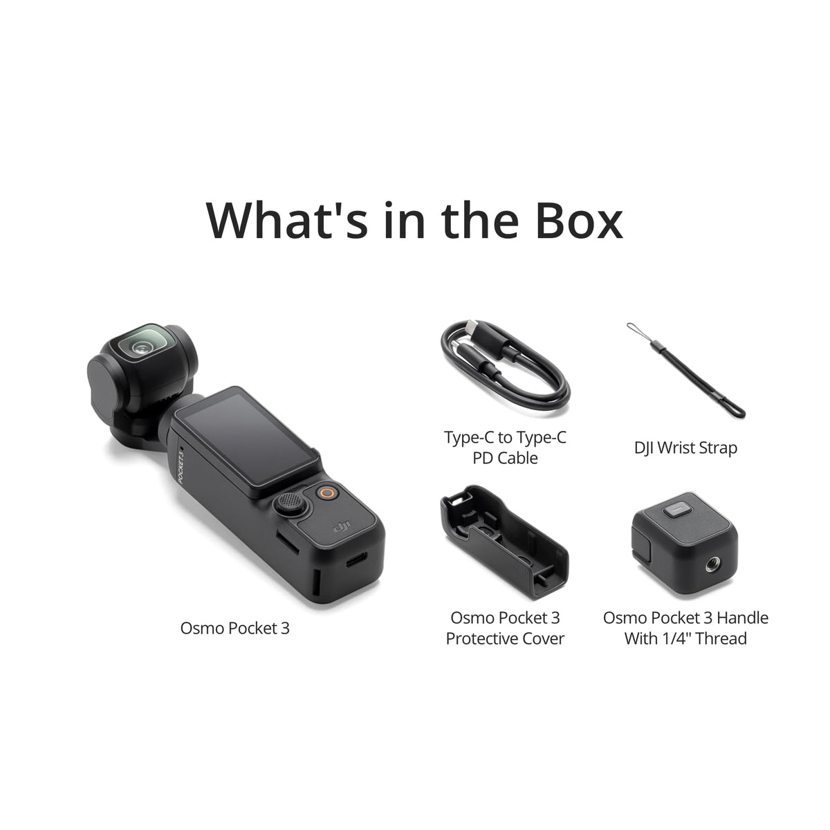 DJI Osmo Pocket 3 Creator Combo, Vlogging Camera with 1'' CMOS & 4K/120fps