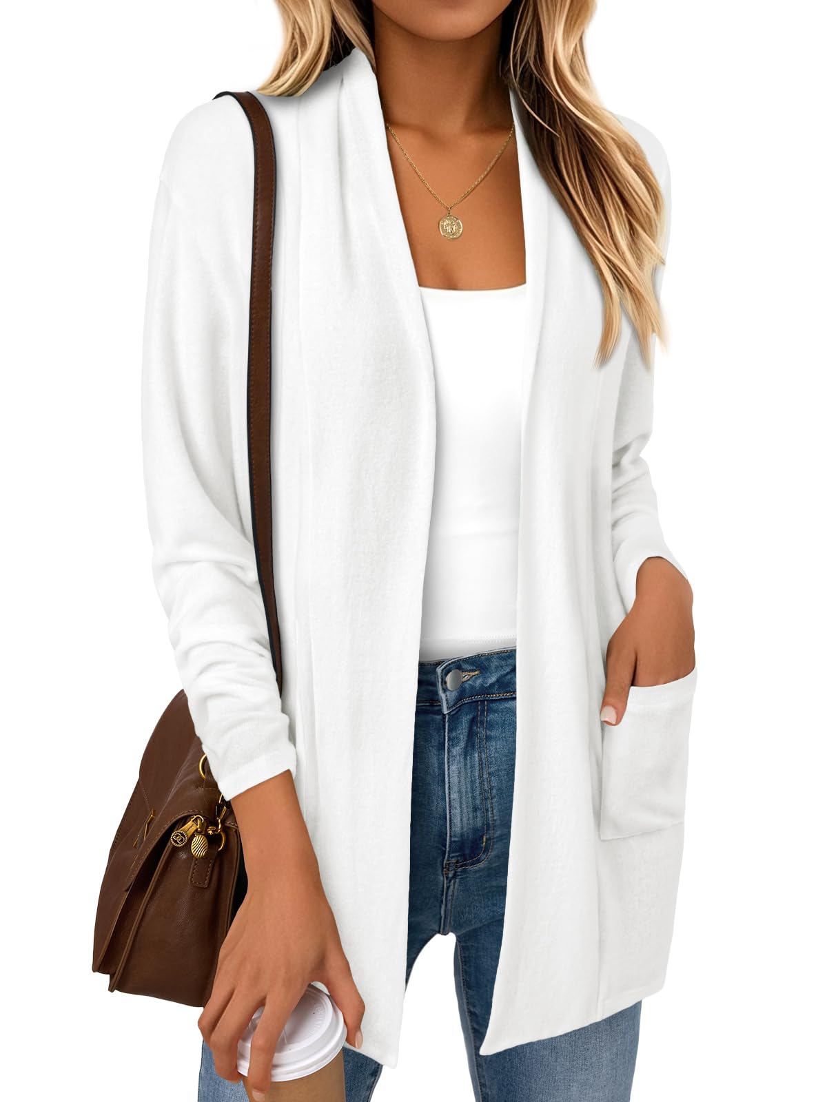 LILLUSORY Cardigan for Women Lightweight Cardigans Fall Fashion Outfits
