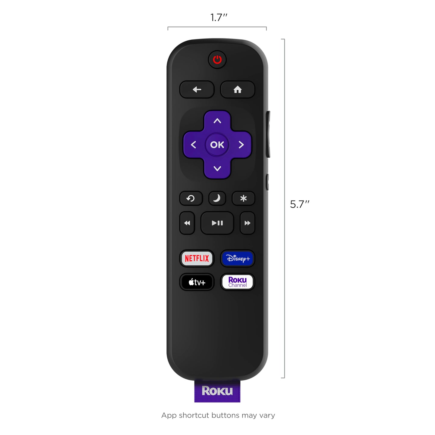 Roku Voice Remote, Replacement TV Remote Control