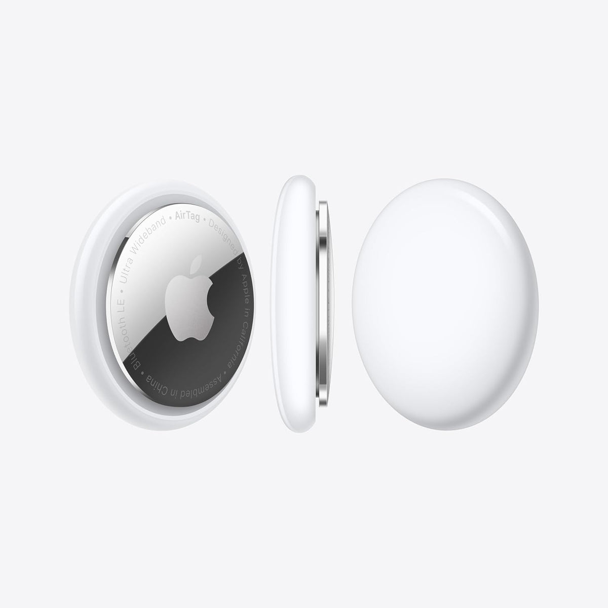 Apple AirTag (1st Generation) - 4 Pack. Keep Track of and find Your Keys, Wallet, Luggage, Backpack, and More. Simple one-tap Set up with iPhone or iPad, Bluetooth