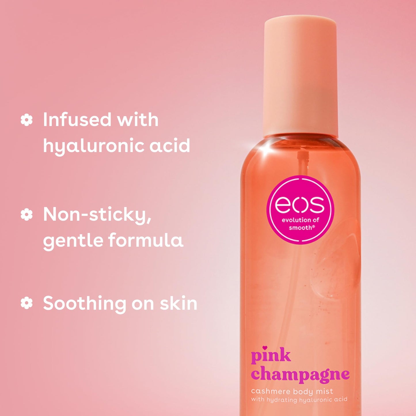 eos Cashmere Body Mist- Vanilla, Body Spray for Women, Vegan, 6 fl oz
