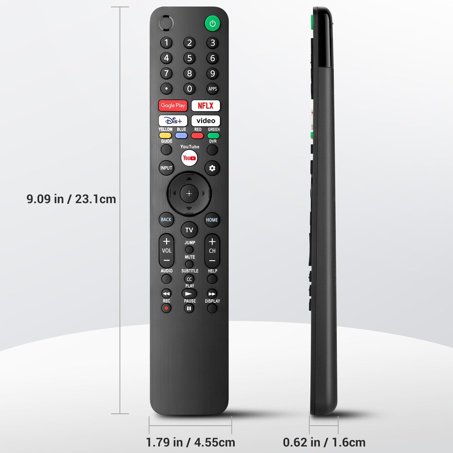 Universal-TV-Remote-Control for Samsung LG Vizio Roku TCL Hisense Sony TVs