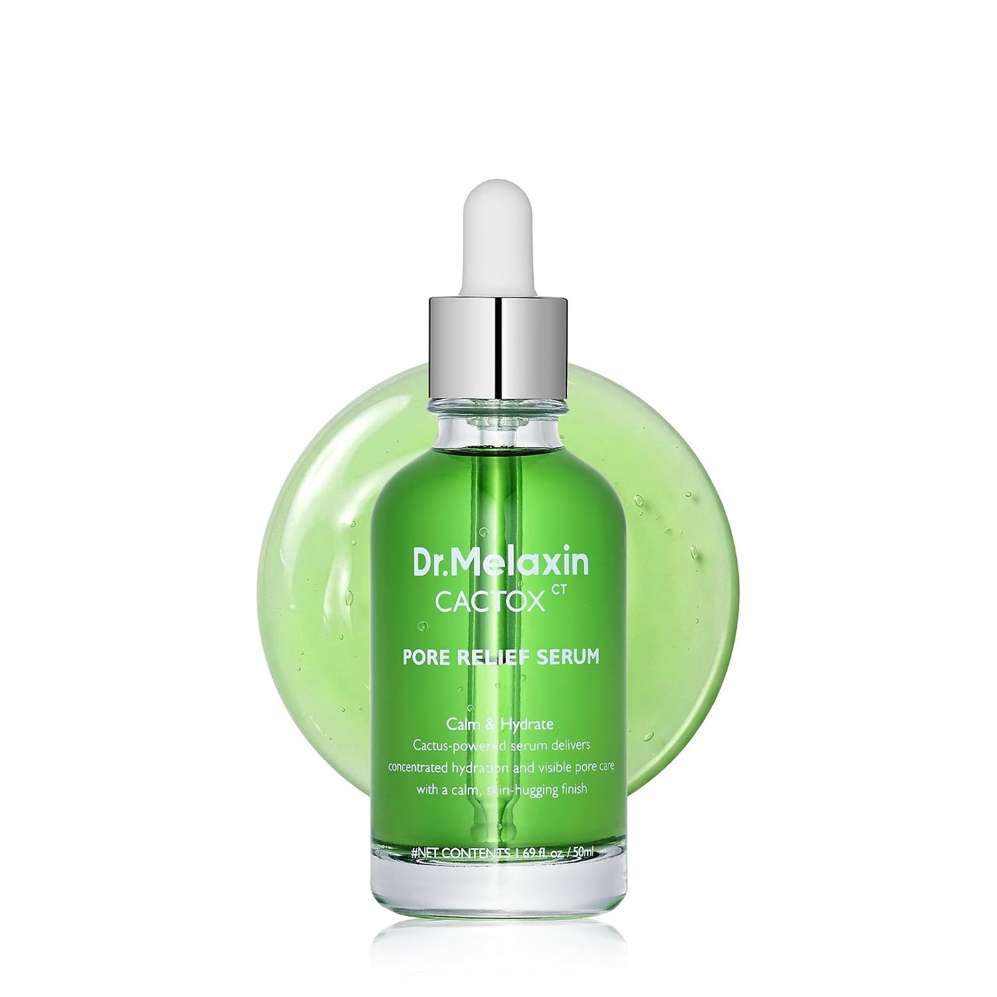 Dr.Melaxin Cactox Pore Relief Serum 80ml – Pore Minimizer & Hydrating Face Serum with Triple Hyaluronic Acid, Deep Moisture, Texture Smoothing & Clear Skin Care
