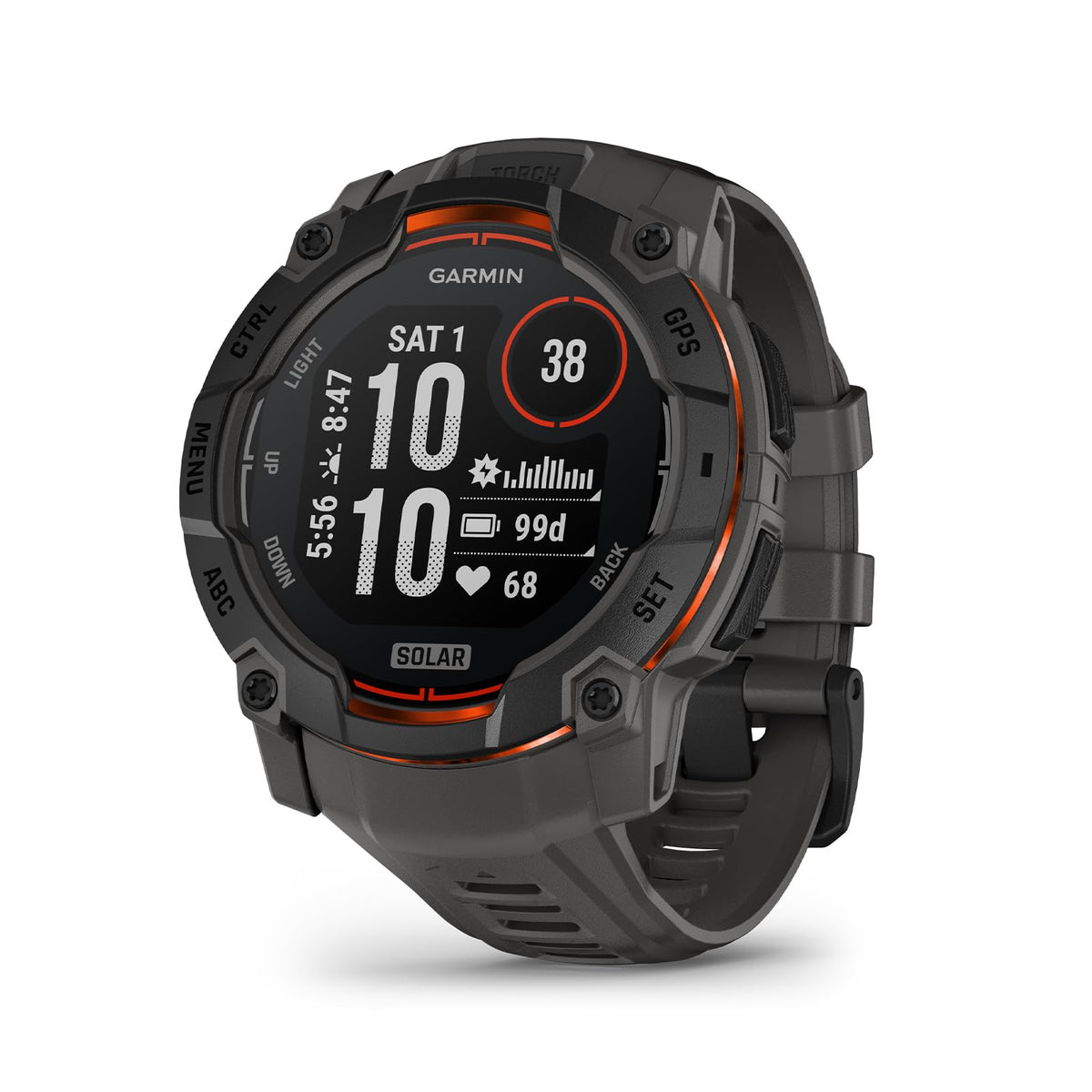 Garmin Instinct® 3 Tactical, Solar, 50mm, Black