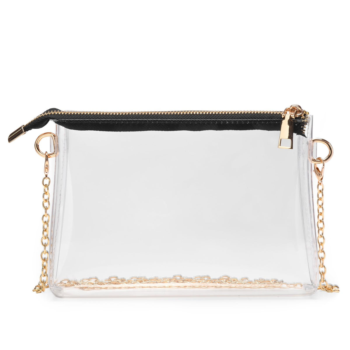 BS-VOG Clear Purse for Stadium Events, Clear Crossbody Bag for Women