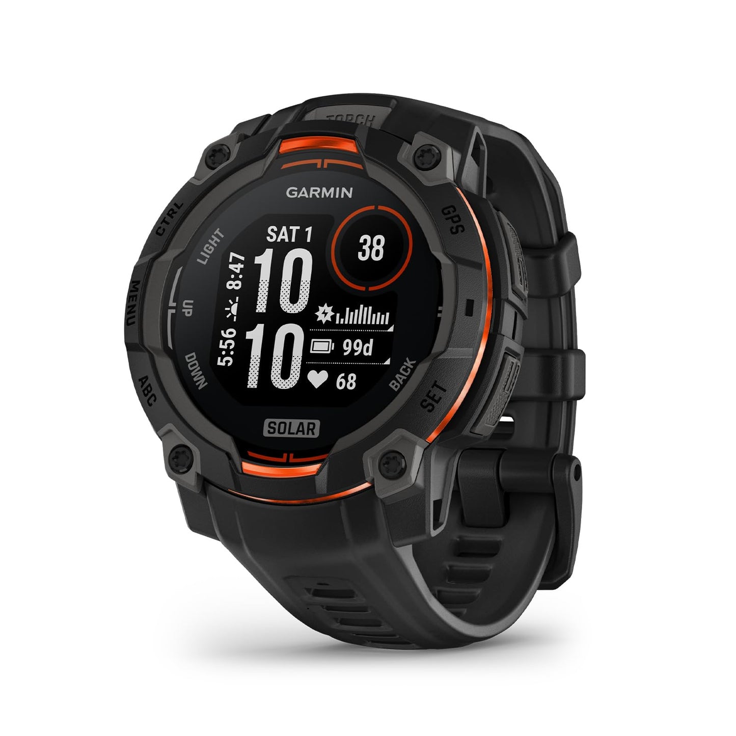 Garmin Instinct® 3 Tactical, Solar, 50mm, Black