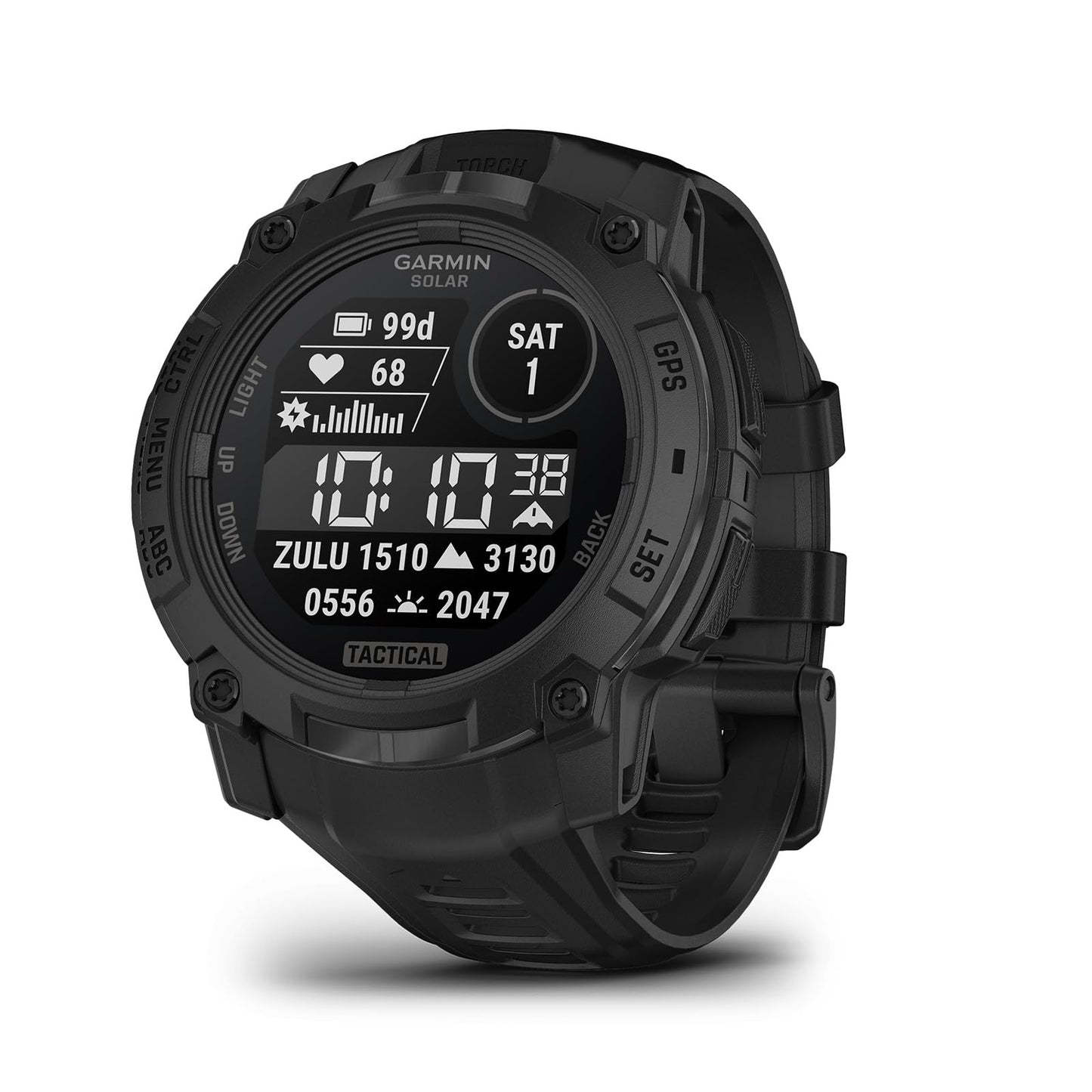 Garmin Instinct® 3 Tactical, Solar, 50mm, Black