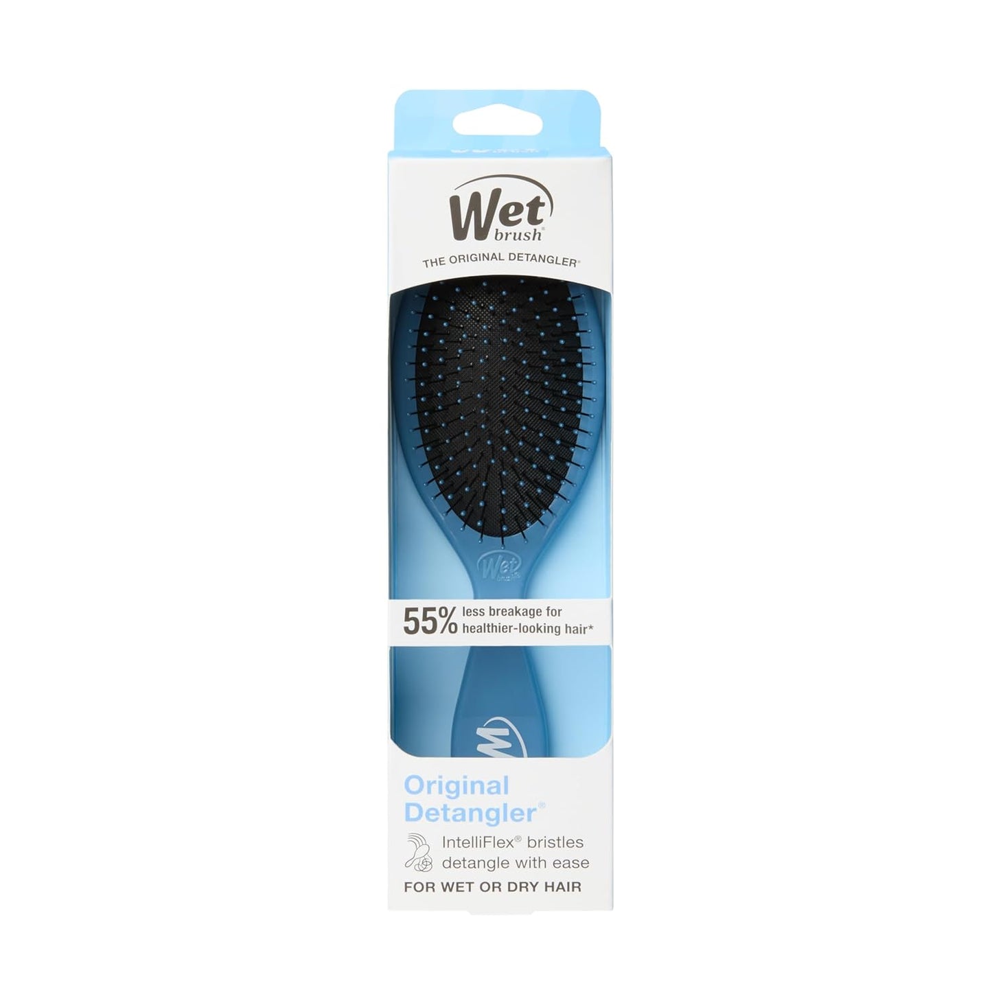 Wet Brush Original Detangler Hair Brush, Black Frost, For All Hair Textures