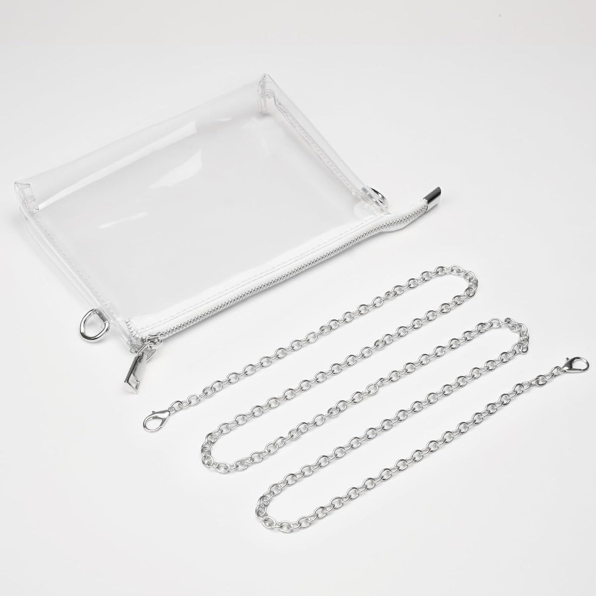 BS-VOG Clear Purse for Stadium Events, Clear Crossbody Bag for Women