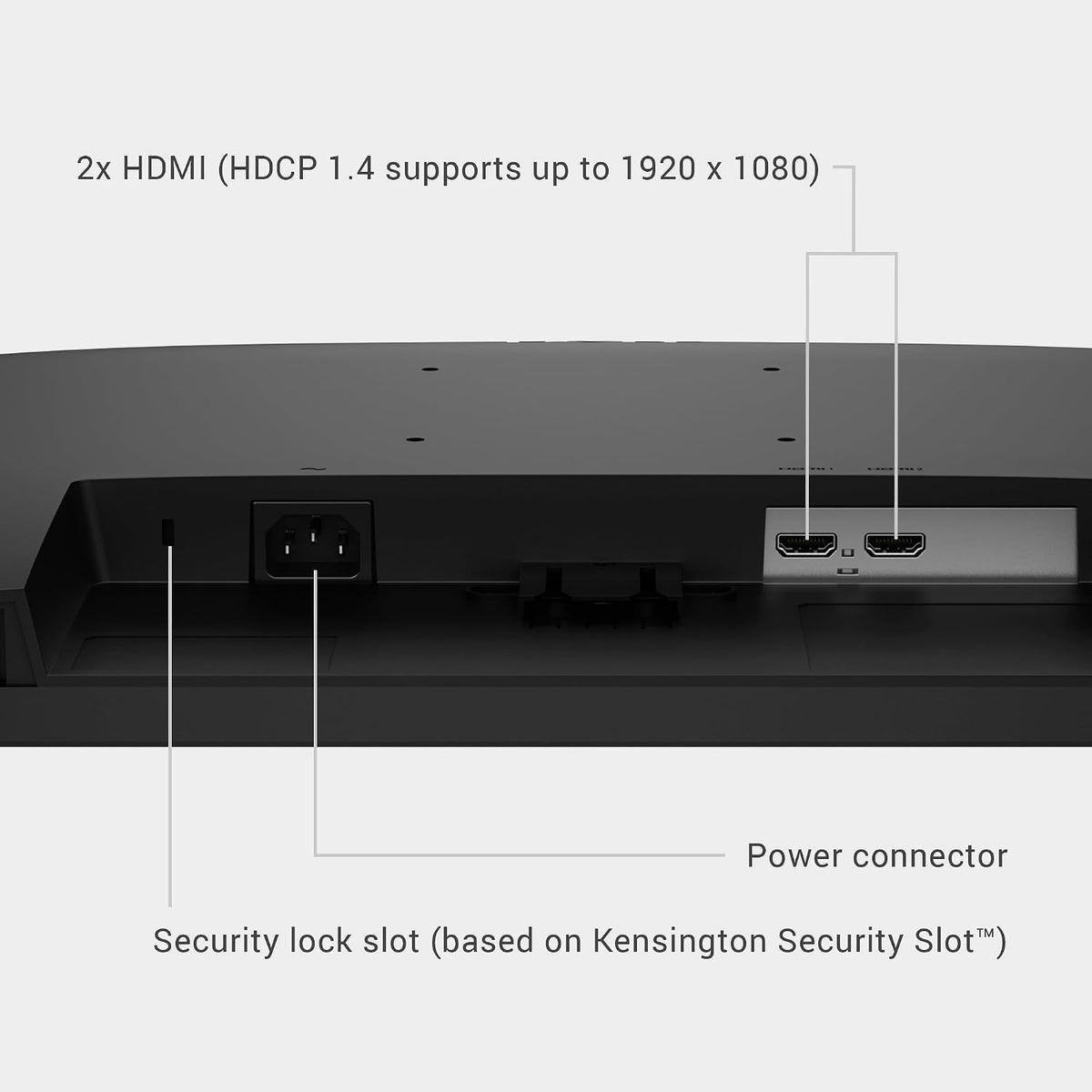 Dell 27 Monitor - SE2726H - 27-inch FHD (1920x1080) 144Hz 1ms Display, in-Plane Switching (IPS) Technology, AMD FreeSync™, TÜV 3-Star 2X HDMI, Tilt