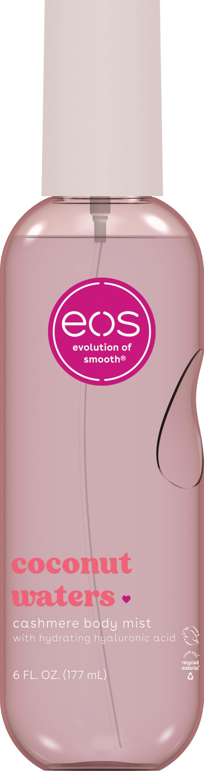 eos Cashmere Body Mist- Vanilla, Body Spray for Women, Vegan, 6 fl oz