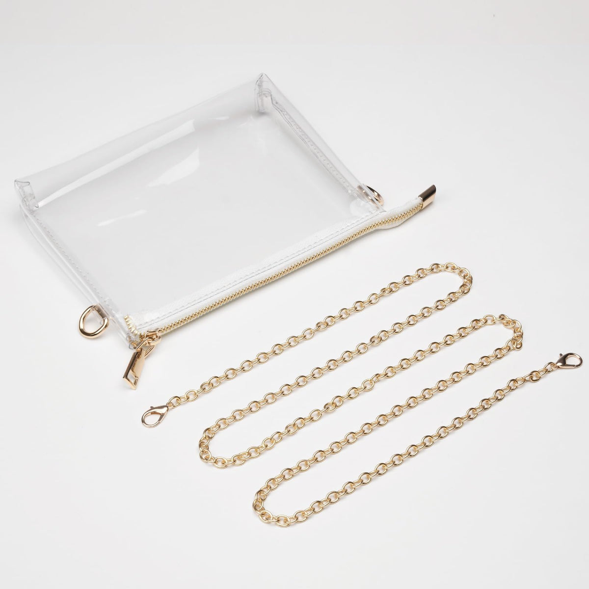 BS-VOG Clear Purse for Stadium Events, Clear Crossbody Bag for Women