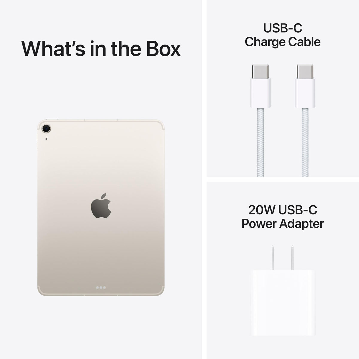 Apple iPad Air 11-inch (M4): Liquid Retina Display, 1TB, 12MP Front/Back Camera, Wi-Fi 7 with Apple N1 + 5G Cellular, Touch ID, All-Day Battery Life — Space Gray