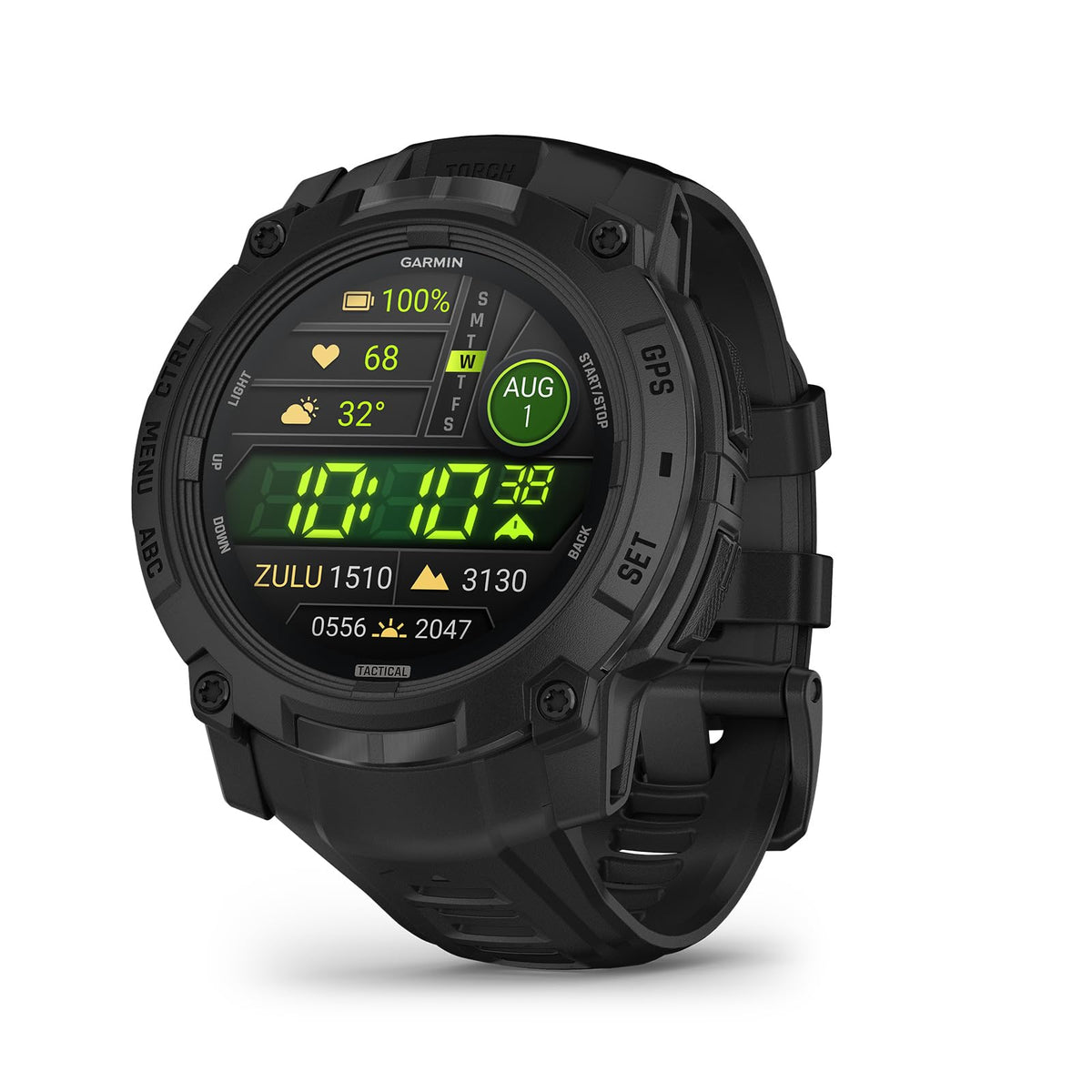 Garmin Instinct® 3 Tactical, Solar, 50mm, Black