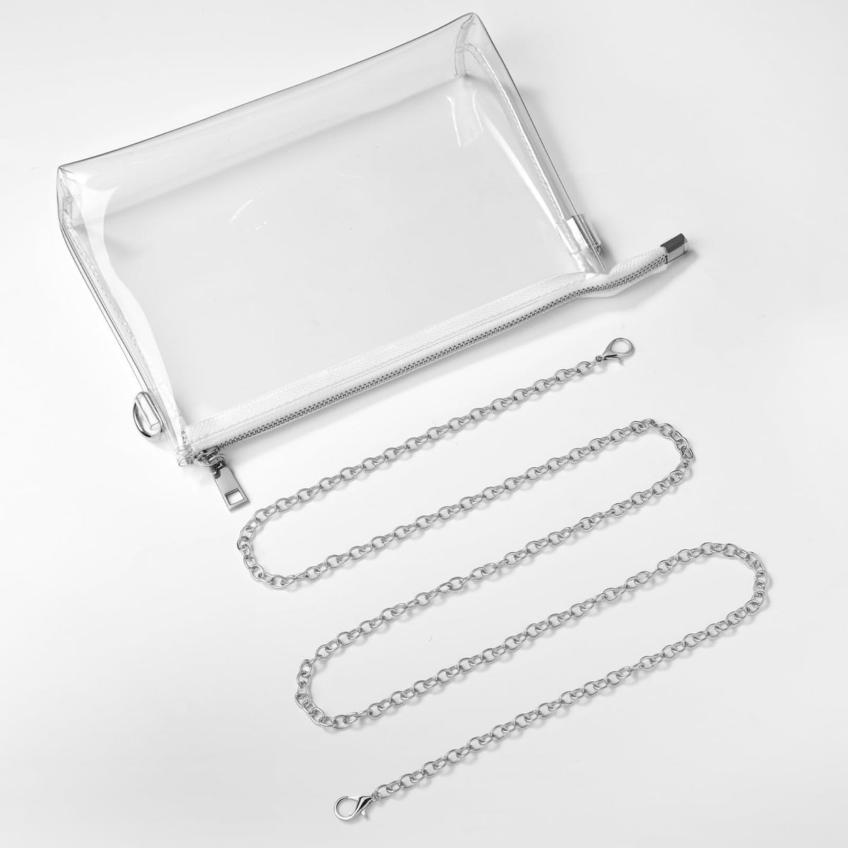 BS-VOG Clear Purse for Stadium Events, Clear Crossbody Bag for Women