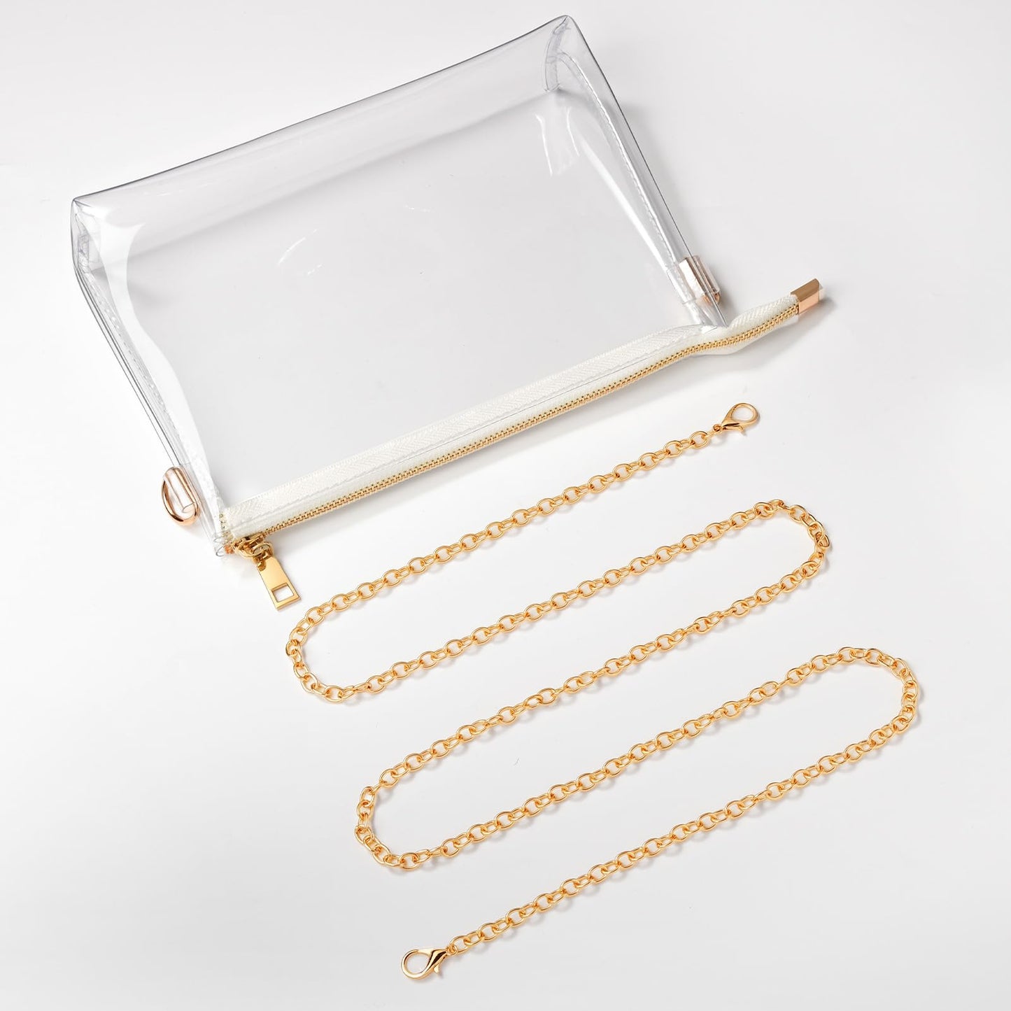 BS-VOG Clear Purse for Stadium Events, Clear Crossbody Bag for Women