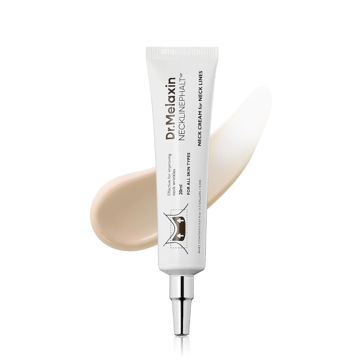 Dr.Melaxin Necklinephalt Spicule Neck Cream – Microneedle Firming & Lifting Treatment for Turkey Neck & Sagging Skin, Peptides for Wrinkle Care & Skin Tightening, Korean Skincare 1.69 fl.oz