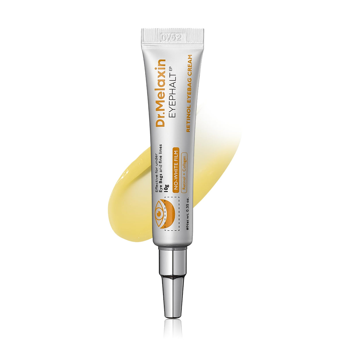 Dr.Melaxin Eyephalt Under Eye Cream for Dark Circles and Puffiness, Eye Cream for Bags Under Eyes with Bio-Spicule, EGF & Niacinamide, Depuffing Eye Bag Lifting Treatment, Korean Skin Care, 0.33 fl oz