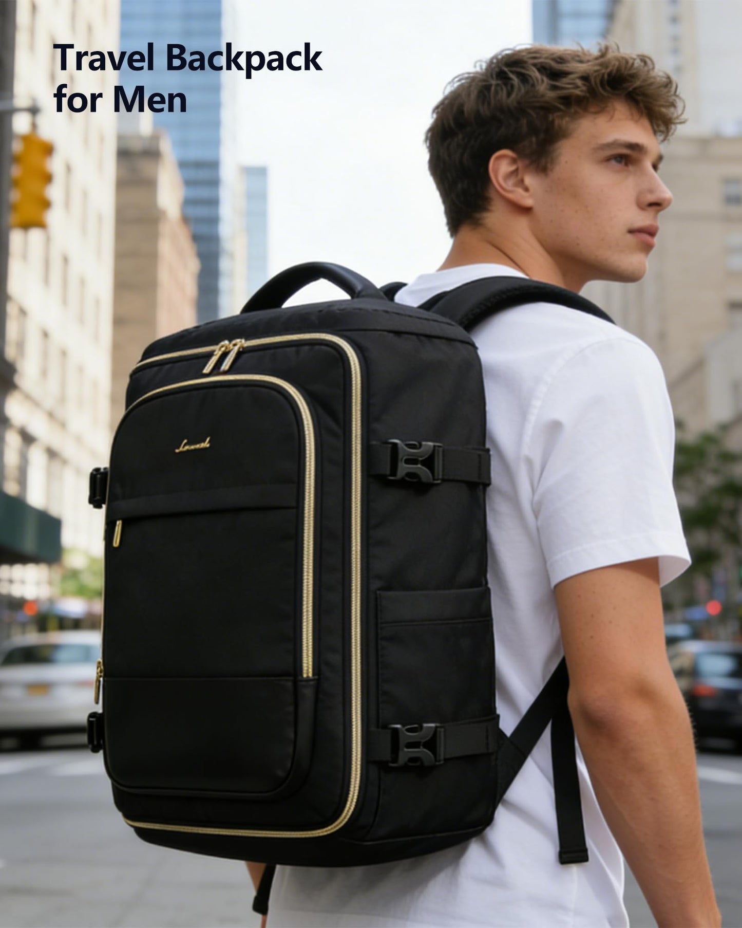 LOVEVOOK Travel Backpack Carry on Flight Approved for Women/Men