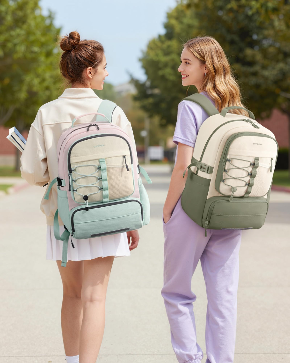 LOVEVOOK Backpack for Kids Teen Girls, Cute Back to School Backpack Bookbag