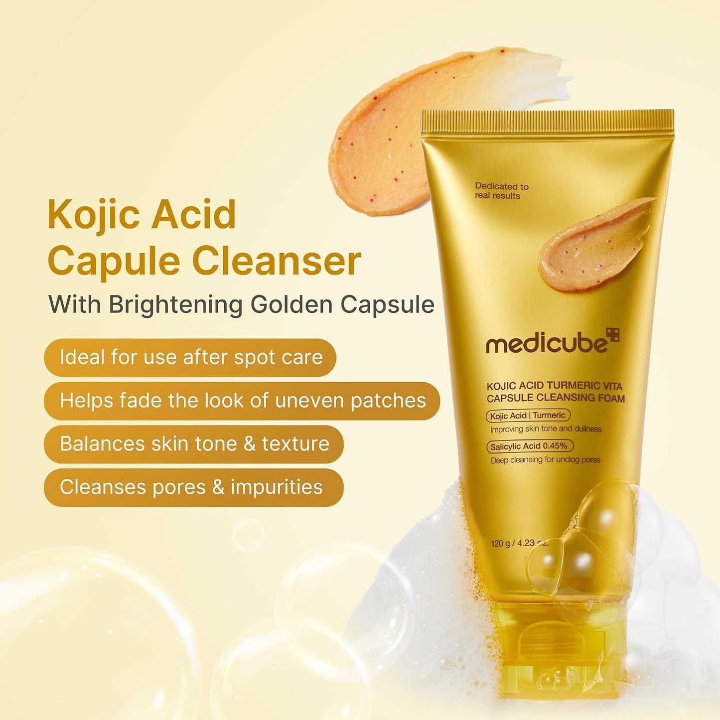 medicube Facial Cleanser Zero Pore Capsule Foam Cleanser