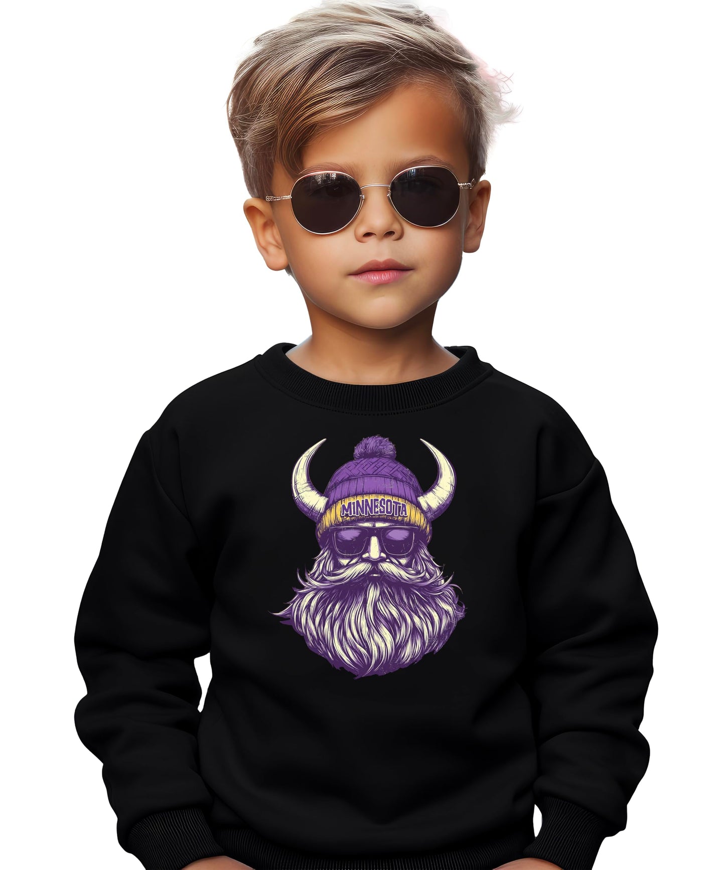 Olive Loves Apple Minnesota Football Sports Sweatshirt for Men Women Youth and Toddler Boys and Girls
