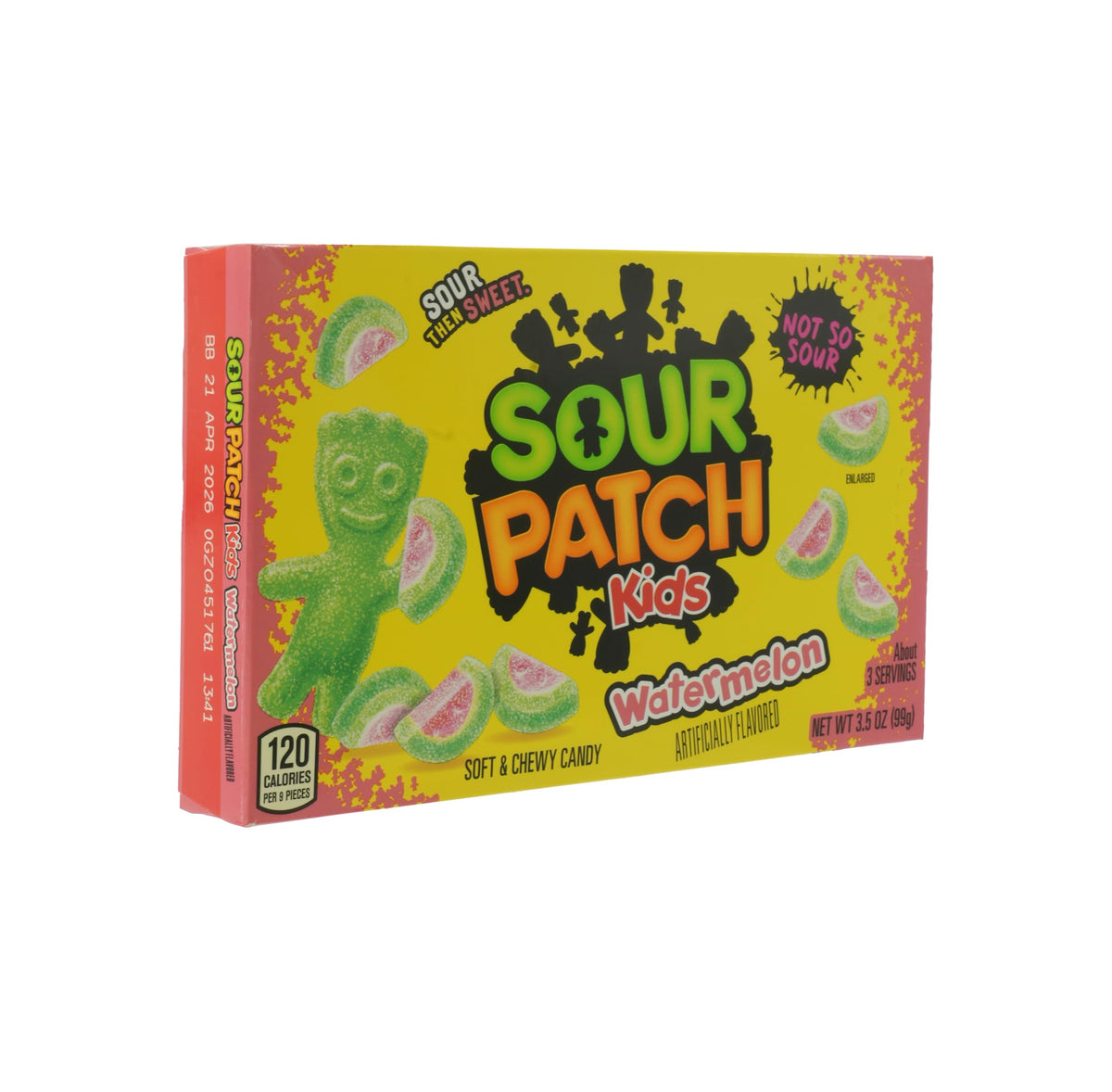 SOUR PATCH KIDS Big Kids Soft & Chewy Gummy Halloween Candy, 100 ct