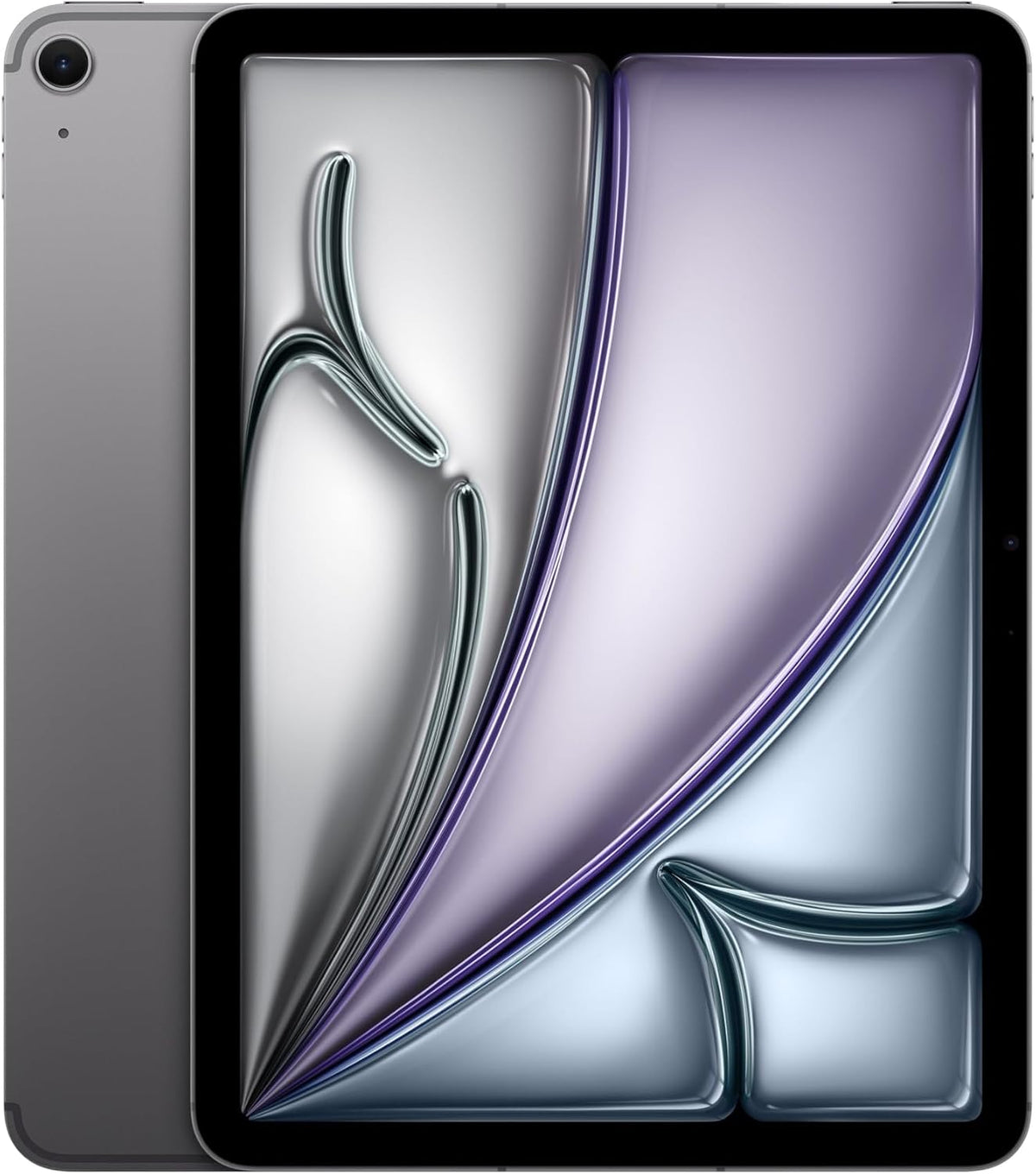 Apple iPad Air 11-inch (M4): Liquid Retina Display, 1TB, 12MP Front/Back Camera, Wi-Fi 7 with Apple N1 + 5G Cellular, Touch ID, All-Day Battery Life — Space Gray