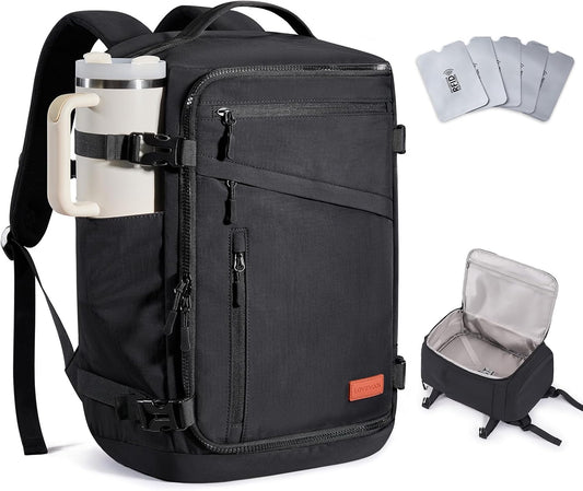 LOVEVOOK Travel Backpack for Women Men, Airline Approved Carry On Luggage