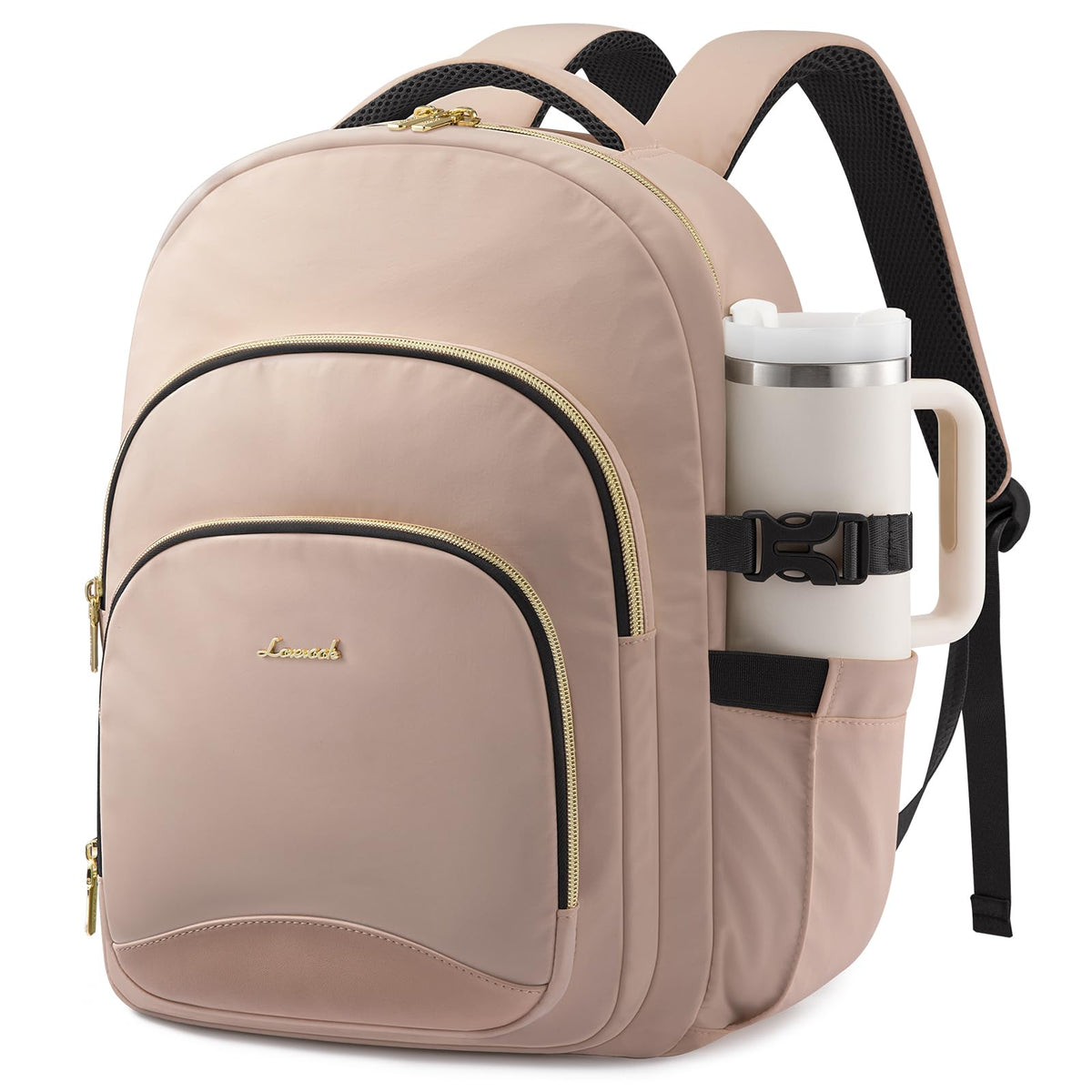 LOVEVOOK Laptop Backpack for Women, 15.6-Inch Work Backpack, Back to School Bookbag for College Student Teen Girls, Casual Personal Item Travel Bag Business Computer Daypack for Teacher Nurse, Gift