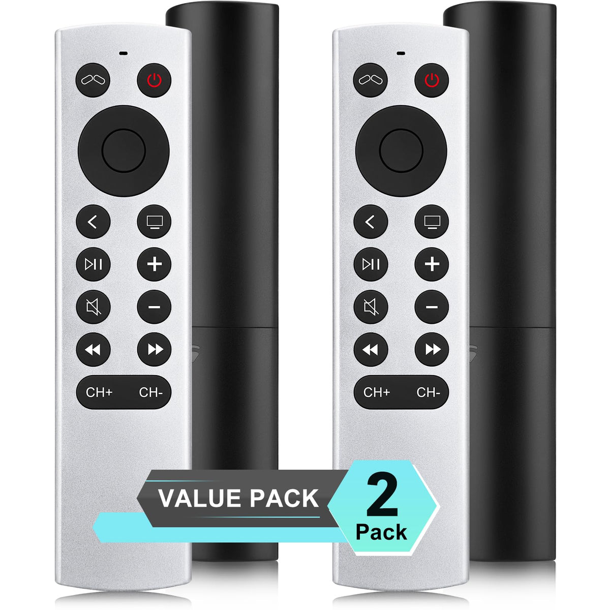 (2 Pack) Replacement Remote for Roku Box Express Player Premiere Control